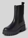 Marc O'Polo Chelsea boots van echt leer met label in reliëf model 'Vala 5' Zwart