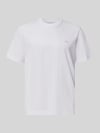 Lacoste Regular Fit T-Shirt aus reiner Baumwolle Weiss
