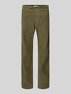 Pepe Jeans Slim Fit Cordhose aus Baumwoll-Mix Oliv