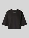 PUMA t-shirt o kroju relaxed fit z czystej bawełny Czarny