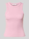 Topshop Tanktop in Ripp-Optik Modell 'MARY' Rosa
