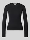 Topshop Longsleeve mit Rundhalsausschnitt Modell 'EVERYDAY' Black
