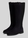 Tommy Hilfiger Stiefel aus echtem Leder mit Logo-Stitching Dunkelblau