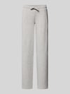 REVIEW Wide Fit Sweatpants mit Viskose-Anteil Hellgrau Melange