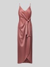 Jake*s Cocktail Cocktailkleid mit Knotendetail Rose Melange