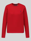 Polo Ralph Lauren Longsleeve mit Logo-Stitching Rot