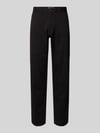 JACK & JONES Chino o kroju relaxed fit z kieszeniami z tyłu model 'KANE' Czarny