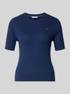 Tommy Hilfiger Slim Fit T-Shirt aus reiner Baumwolle Marine