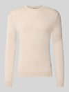 ONLY & SONS Regular fit pullover van viscosemix model 'WYLER' ' Beige