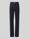 Brax Smalle broek van mix van katoen en lyocell model 'CAROLA' Marineblauw