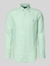 Polo Ralph Lauren Regular Fit Freizeithemd aus reinem Leinen Gruen