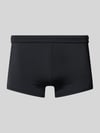 HOM Spodenki kąpielowe o kroju slim fit naszywką z logo model ‘SEA LIFE’ Czarny