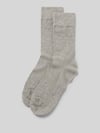 Marc O'Polo Socken mit Logo-Schriftzug im 2er-Pack Mittelgrau Melange