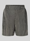 Tom Tailor Denim Korte relaxed fit broek met structuurmotief Beige