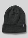 MCNEAL Beanie mit Label-Detail Anthrazit