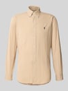 Polo Ralph Lauren Custom Fit Freizeithemd aus reiner Baumwolle Camel