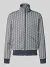 Lacoste Regular Fit Sweatjacke mit Reißverschluss Black