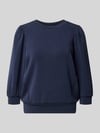 Selected Sweatshirt met 3/4-mouwen Marineblauw