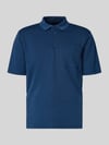 Christian Berg Men Regular Fit Poloshirt mit Brusttasche Dunkelblau