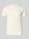 Polo Ralph Lauren Regular Fit T-Shirt aus reiner Baumwolle Beige