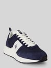 Polo Ralph Lauren Low top sneakers van suède Donkerblauw