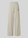 American Vintage Wide Fit Hose aus reiner Baumwolle Modell 'GIXY' Mittelgrau