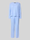 Lauren Ralph Lauren Pyjama van puur katoen Lichtblauw