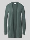 VILA Strickjacke aus Viskose-Mix Petrol