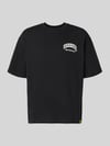 ONLY & SONS T-shirt o kroju regular fit z czystej bawełny model 'PEANUTS' Czarny