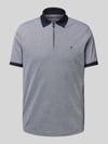 Tommy Hilfiger Regular Fit Poloshirt aus Baumwoll-Mix Marine