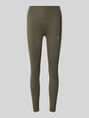 ASICS Legginsy z dodatkiem streczu model 'CORE' Oliwkowy