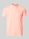 Superdry Slim Fit Poloshirt mit Brusttasche Koralle