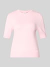 s.Oliver RED LABEL Slim Fit T-Shirt aus Viskose-Mix Hellrosa