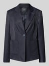 someday. Blazer met reverskraag, model 'Noraja' Marineblauw