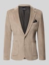 Zuitable Slim fit colbert van katoenmix in corduroy look model 'Nick' Zand