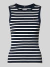 Tommy Hilfiger slim fit tank top van puur katoen model 'SLIM CODY' Marineblauw