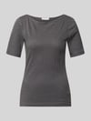 Marc O'Polo Regular Fit T-Shirt aus reiner Baumwolle Dunkelgrau