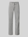 Pierre Cardin Spodnie w kroju tapered fit z kieszeniami w szwach model 'Lyon' Jasnoszary