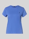 Polo Ralph Lauren T-Shirt mit Label-Stitching Blau