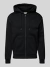 Tom Tailor Denim regular fit sweatjack van katoenmix BLACK