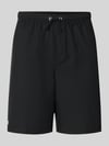 Lacoste Sport Relaxed Fit Shorts mit Logo-Patch Black