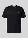 Lacoste Regular Fit T-Shirt aus reiner Baumwolle Black