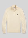 Polo Ralph Lauren Regular fit schipperstrui van puur katoen Offwhite