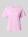 ASICS męski t-shirt o kroju regular fit z nadrukiem z logo Różowy