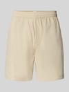 Les Deux Shorts mit elastischem Bund Modell 'Raphael' Offwhite
