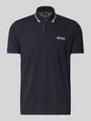 BOSS Green koszulka polo o kroju regular fit z mieszanka bawełny model 'Paddy Pro' Granatowy