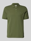 GANT Slim Fit Poloshirt mit Logo-Stitching Oliv