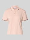 Jake*s Casual Regular Fit Poloshirt aus Baumwolle Hellrosa