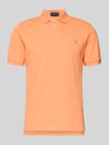 Polo Ralph Lauren Koszulka polo o kroju slim fit z czystej bawełny Pomarańczowy