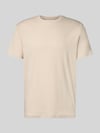 Selected Regular Fit T-Shirt aus Baumwoll-Mix Modell 'SPENCER' Ecru